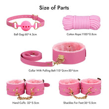 Load image into Gallery viewer, BDSM 11PCS - 11-teiliges Leder-Fesselset
