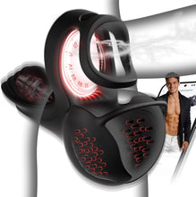 Load image into Gallery viewer, 360° Hoden Vollabdeckungsstimulator Penistrainer Cock Ring mit 9 Vibrations &amp; Heizmodi