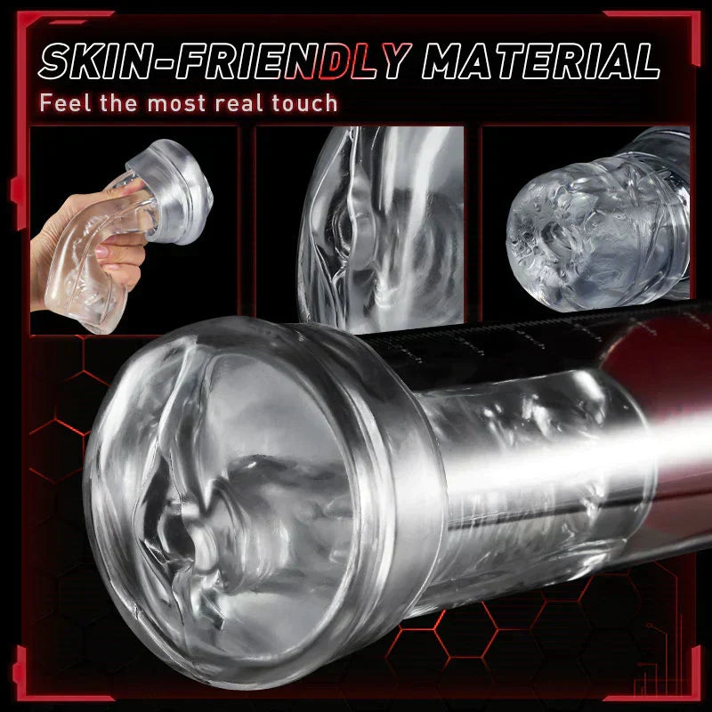 2 IN1 9 Vibration 3 Saugmodi Penispumpe S-HANDE