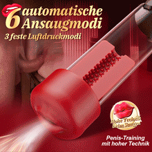 Load image into Gallery viewer, Red Fury Armour – Penispumpe mit 9 Saugstufen, rotem Mund und strukturiertem Tunnel