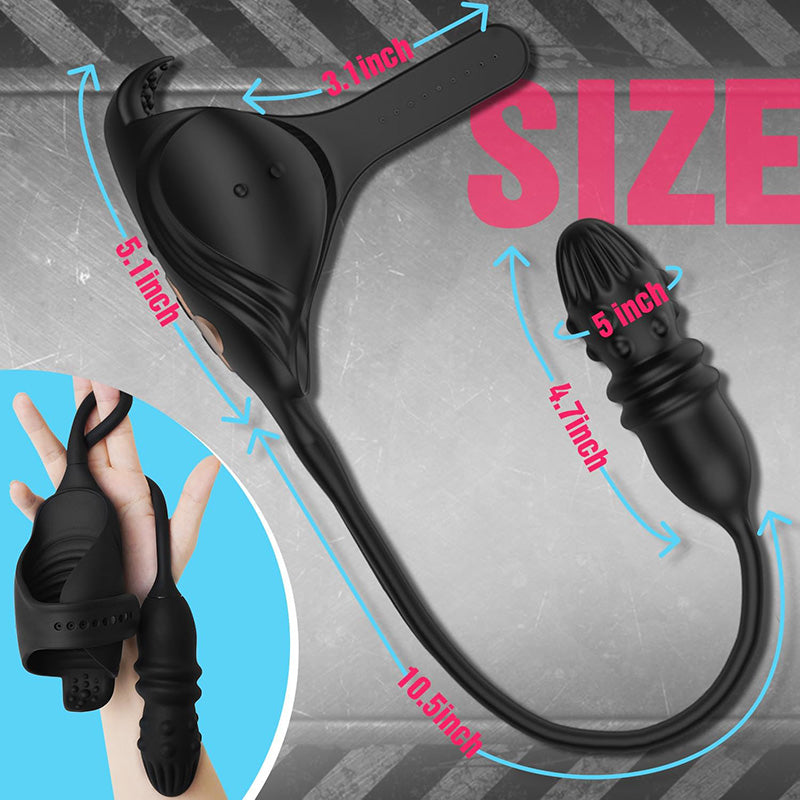 Arthur - Stoßender Prostatamassager Vibrations-Penisvibrator Analspielzeug für Paare