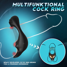 Load image into Gallery viewer, Bunny Hopper——Vibrating Cock Ring with Rabbit Design, Rechargeable Penis Ring Vibrator with 9 Vibration Modes