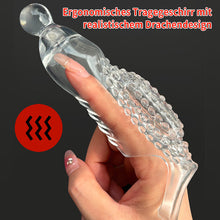 Load image into Gallery viewer, Vibrierende Penishülle mit Sperrring – Noppen &amp; feste Spitze für gezielte Stimulation