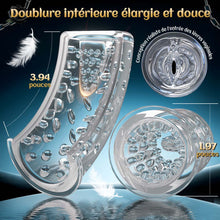 Load image into Gallery viewer, Vortex Male Stroker - 4 niveaux d’aspiration puissants, mode boost à un bouton, facile à nettoyer avec lubrifiant offert