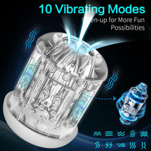 Load image into Gallery viewer, Automatische Elektrischer Masturbator Cup mit Starker 10 Saug und Vibrationsmodi