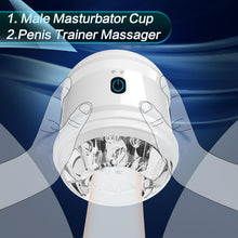Load image into Gallery viewer, Automatische Elektrischer Masturbator Cup mit Starker 10 Saug und Vibrationsmodi
