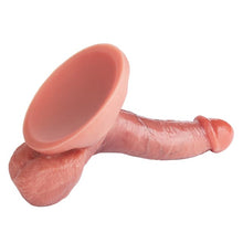Load image into Gallery viewer, Realistisch – einführbare Länge: 13,5 cm, starker Saugnapf, Venenstruktur, Silikondildo, Oralsex-Training