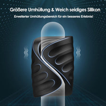 Load image into Gallery viewer, Elektrischer Masturbator Penistrainer Vibrator App Steuerung Masturbieren Männer mit 9 Vibrationsmodi, 2in1 Sexspielzeug Eichel Stimulator Masturbatoren Mann Sex Spielzeug für Männer die Paare Solo