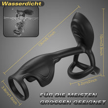 Load image into Gallery viewer, APP Penisring Set Sex Spielzeug für die Männer, 9 Vibrationsmodi Penis Vibrator Massagegerät, Penis Ring Cockringe Erotik Sexspielzeug für Paare Extrem Sex, Cockring Hodenringe Erotisches für Klitoris
