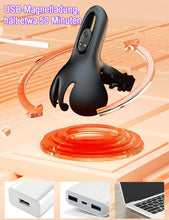 Load image into Gallery viewer, Vibrator Cockringe Extrem Silikon Penisring Vibratoren mit Hoden Vibrierende Cockring für Männer mit 10 Vibrationmodis für Penis Sex Spielzeug für die Männer Stimulation Sex Toy