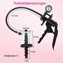 Load image into Gallery viewer, Analplug Dehner mit Vacuum Pump, Analdehner Anal Vagina Stimulator Butt Plug Expander, Analpumpe Prostata Massaager Analspielzeuge, Anal Dilator Masturbator Sexspielzeug für Frauen and Männer