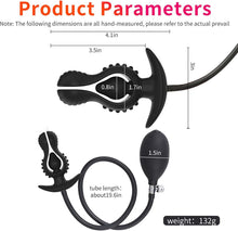 Load image into Gallery viewer, Neuer Aufblasbar Analplug Buttplug Sex Spielzeug Verstellbar Riesen Dildo Butt Plug Analkugeln Anal Spreizer Fetisch BDSM Prostata Stimulation SM Sexspielzeug Extreme Sexspielzeug für Paare