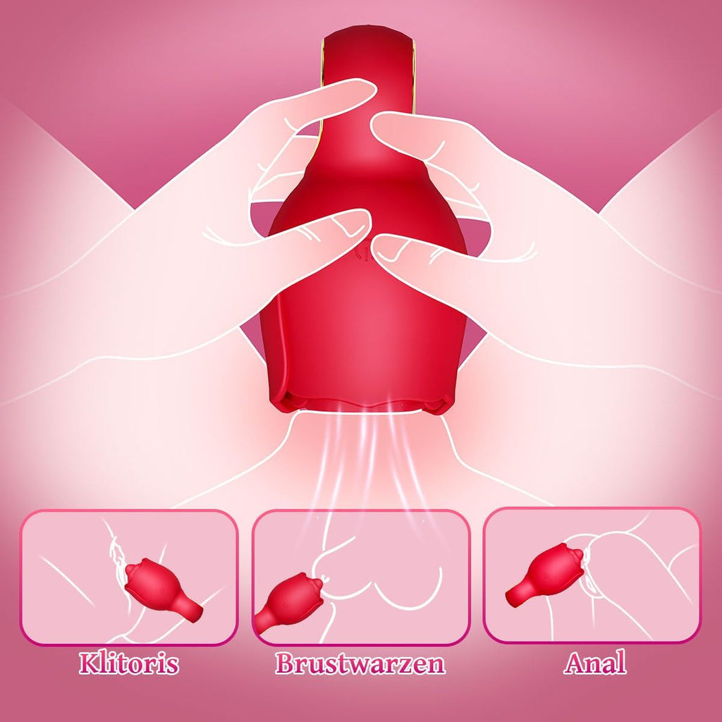 Vibrator für Frauen Sex Spielzeug für die Frau,Vibratorensets für Frauen Zunge Lecken Klistoris mit 8 Zungelecken Vibrationmodi Sexspielzeug Leise Stimulation G-punkt Sex Toys für Frauen