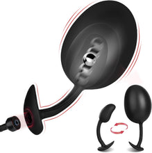 Load image into Gallery viewer, Neuer Aufblasbar Analplug Mit Magnetverschluss-System für Luftpumpe Sex Spielzeug für die Männer, Verstellbar Riesen Dildo Butt Plug Abnehmbarer, Sex Toys Anal Plug SM Sexspielzeug für Paare Frauen