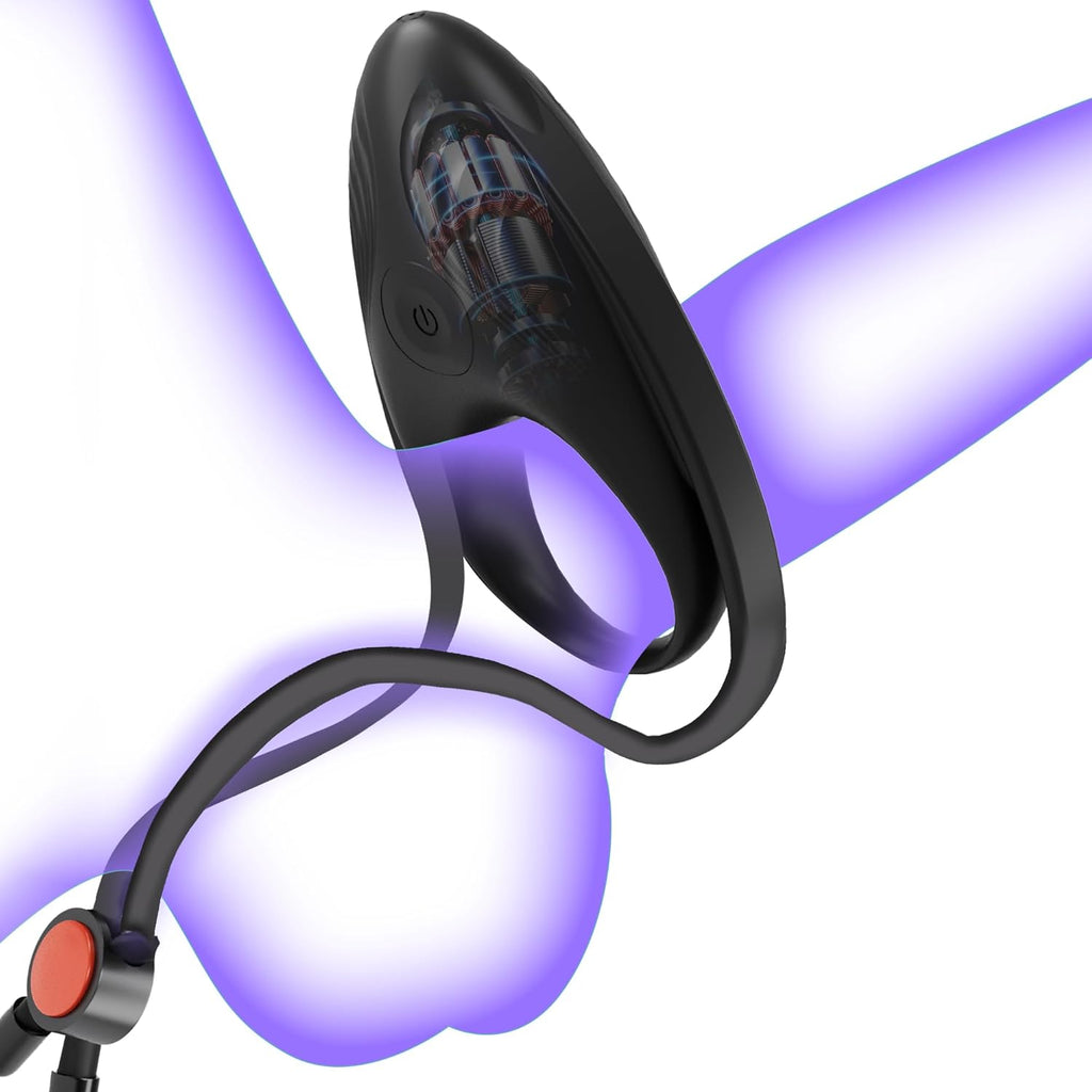Penisring Vibrator Cockring für Männer Verstellbar Sextoysets für Paare Männer Sex, Paarvibrator mit 10 Vibrationsmodi Sex spielzeug für Paare extrem Männer Klitoris Penis Ring Erotik