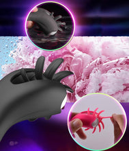 Load image into Gallery viewer, Penisring Vibrator Klitorisstimulator Cockringe Extrem Silikon G-Punkt Penis Ring Penisring Vibration Sex Toy Cock Ring mit 10 Vibration Modes