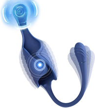Load image into Gallery viewer, Elektrischer Masturbator Penistrainer Vibrator, Masturbieren für Männer mit 9 Vibration, 4IN 1 Sexspielzeug Penis Eichel Hodensack AnalVibrator Prostata Stimulator Masturbatoren Sex Spielzeug für Männ