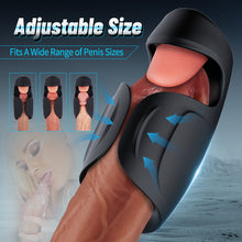 Load image into Gallery viewer, Explorer - Licking Vibrating Adjustable Male Glans Trainer