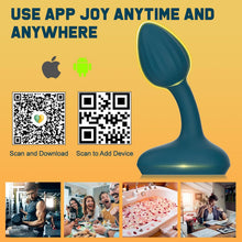 Load image into Gallery viewer, Analvibratoren für Mann Analplug mit APP-Steuerung und Fernbedienung Anfänger mit 10 Intensive Vibrationen Wiederaufladbarer Silikon Anus Vibration Prostata Massagegerät