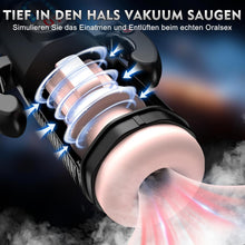 Load image into Gallery viewer, LED Mastrubrator für Manner Handfrei mit Schub, Saug und Vibrationsmodi, Penis Vibratorensets Sexspielzeug für Manner Solo