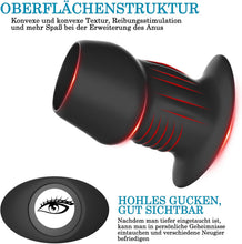 Load image into Gallery viewer, BDSMAGE Anal Tunnel Plug Set,Analplug für Paare Frauen Männer,Spekulum Plugs Sexspielzeug Analspielzeuge Analdehner erotisches Sexspielzeug für Paare extrem Sex Fisting (S+M+L+XL)