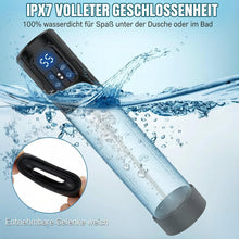 Load image into Gallery viewer, Penispumpe, Sexspielzeug für Männer, Masturbator – Sexspielzeug für die männliche Masturbation, Vakuumpumpe mit 4 Saugmodi, Sexspielzeug für Erwachsene mit Penisring und realistischer Vagina
