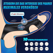 Load image into Gallery viewer, Penisring Sex Spielzeug Für Die Paare, Sex Spielzeug Für Die MäNner Penis Ring 10X Vibrator Mit Fernbedienung, Cockring LangwäHrende Erektion, Penisringe Sex Spielzeug Für Die Frau Klitoris Extrem