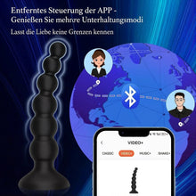 Load image into Gallery viewer, Anal-Sexspielzeug für Paare, Vibrator-Analspreizer mit App-Steuerung &amp; 9 Vibrationsmodi, Prostata-Stimulator für Männer, Frauen und Paare