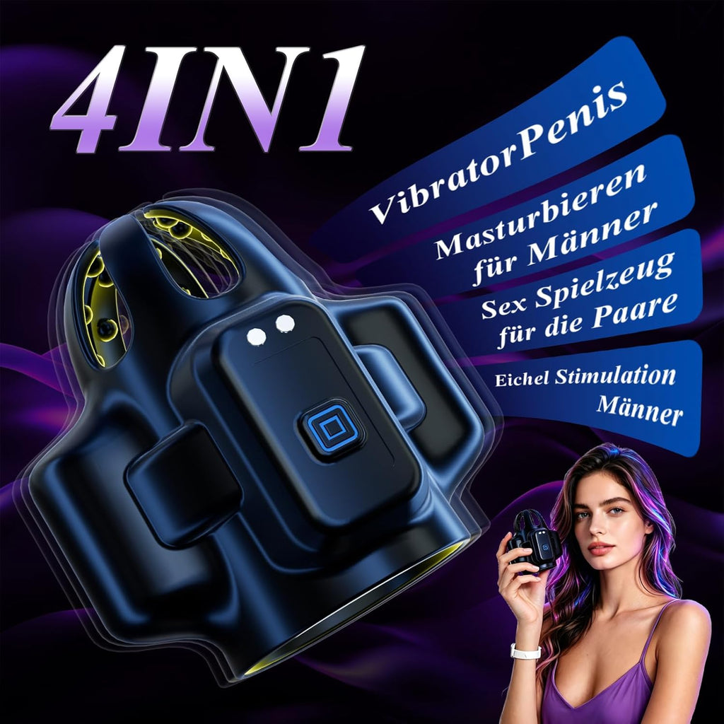 Elektrischer Masturbator Masturbieren für Männer, Sex Spielzeug für die Männer Vibratorensets, Masturbieren für Männer, Penis Sex Toys Männer Blowjob Masturbator Sexspielzeug für Männer Solo