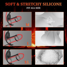 Load image into Gallery viewer, Penisring Vibrator für Männer enis Ring für Paare Extrem,7 Vibrationsmodi Cockring Penistrainer Sexspielzeug für Klitoris für längere Erektion Stimulation Penis Sex Toys penisring mit vibrator