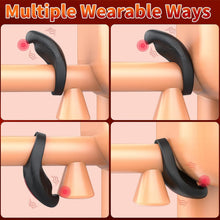 Load image into Gallery viewer, Sex Spielzeug für Paare- Penisring Vibrator Sexspielzeug für Paare Extrem Sex, Penis Ring Sex Spielzeug für die Männer Extrem,Sex Toys Cockring Penisring Erotisches Sexspielzeug mit 7 Vibration
