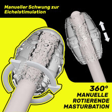 Load image into Gallery viewer, Masturbator Taschenmuschi Sex spielzeug für die Männer,Realistischer 3D Masturbation Erotik Manuelle Cup Masturbatoren Eichel Stimulation Pocket Pussy Blowjob Penis Sex Toyset für Man Solo