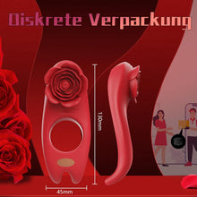 Load image into Gallery viewer, Penisring Sex Spielzeug für die Männer, Penisring Vibrator mit Klitoris Stimulator, Penis Ring Vibratoren Sex Spielzeug für Männer Paare Frauen, 9 Vibrations Cockring