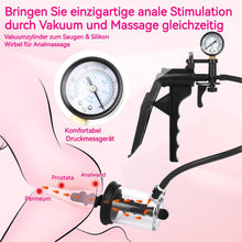 Load image into Gallery viewer, Analplug Dehner mit Vacuum Pump, Analdehner Anal Vagina Stimulator Butt Plug Expander, Analpumpe Prostata Massaager Analspielzeuge, Anal Dilator Masturbator Sexspielzeug für Frauen and Männer