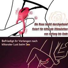 Load image into Gallery viewer, Sex Spielzeug für die Paare Frau Männer, BDSM Rose Vibration für Frauen, Vibratorensets für Frauen Klitoris mit Fernbedienung Leise, Penisring Vibrator App, Erotisches Sexspielzeug Sex Maschine Spiele