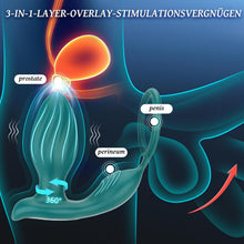Load image into Gallery viewer, Analvibratoren für Mann Sex Spielzeug für die Männer, Prostata Stimulation Männer Vibrator mit 9 Vibrationsmodi, Sex Spielzeug für Paare Anal Plug Frauen Buttplug Sexspielzeugs