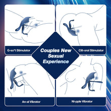 Load image into Gallery viewer, Penisring Vibrator mit App, Sex spielzeug für Paare extrem sex, Penisringe Erotik Sex Spielzeug für die Männer, Cockring für Klitoris Penis, Erotisches Pleasure Ring mit 5 Vibrationsmodi Sex Toys