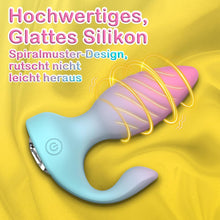 Load image into Gallery viewer, Analplug für Frauen mit Vibration Anal Plug Vibrator, Analvibratoren für Mann Butt Plug Sexspielzeug für Paare mit 10 Vibration Prostata Stimulation Männer Sex Spielzeug für die Männer Buttplug