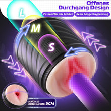 Load image into Gallery viewer, Masturbator Sweetdira Masturbieren für Männer, Realistisch Masturbatoren Vagina Anal Sex Spielzeug für die Männer Taschenmuschi 10 Vibrationen, Vibratorensets für Männer Sexspielzeug Solo, Sex Toy