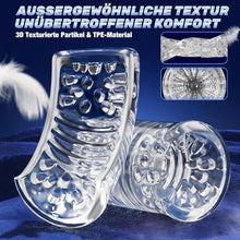 Load image into Gallery viewer, Pangpangmi Elektrischer Masturbator Masturbieren für Männer, Sex Spielzeug für die Männer mit 7 Modi Teleskopfunktion und Rotierende, Masturbatoren Taschenmuschi Penis Sexspielzeug, Schwarz
