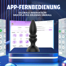 Load image into Gallery viewer, Analvibratoren für Mann mit 10 Vibration Analplug# für Männer mit App-Steuerung analvibrator Anal toy Buttplug Prostata Stimulator Anal Plug Vibratorensets Sex Spielzeug für Paare
