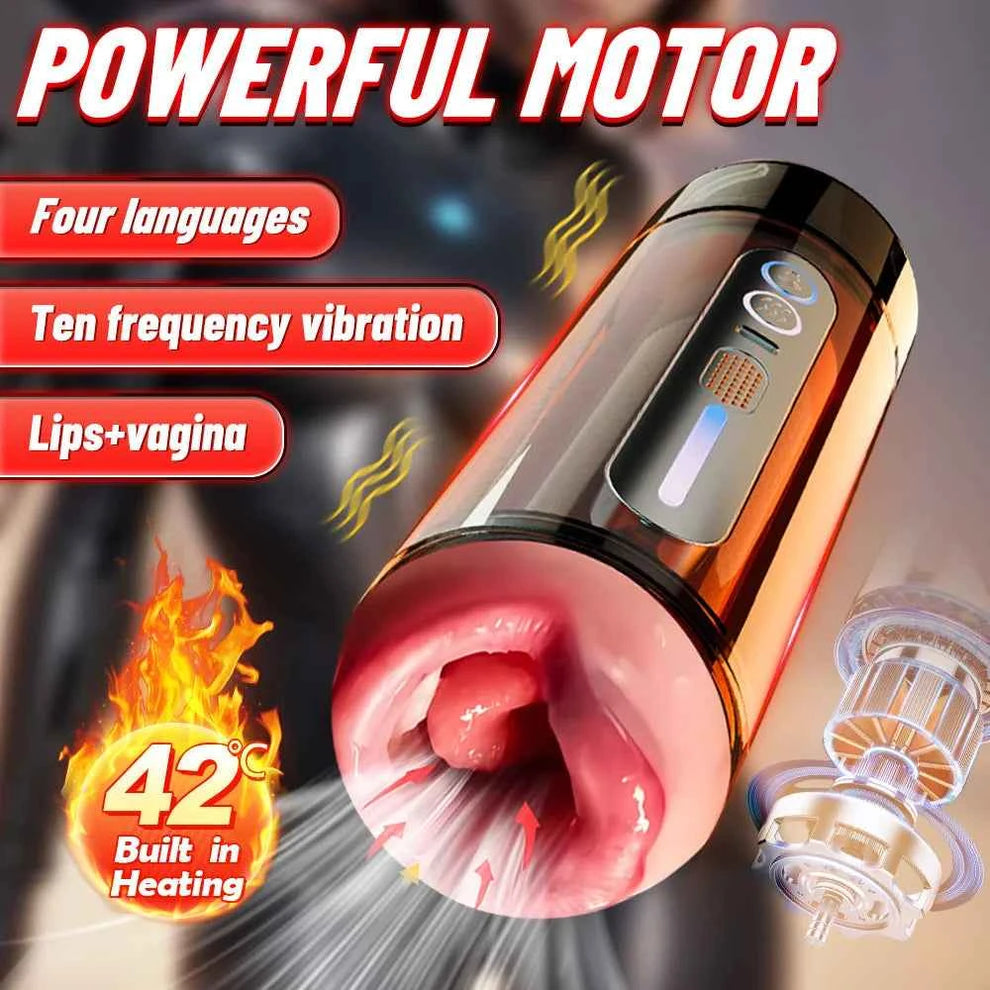 Turbo Stroker – Vibrierender Masturbator für Männer